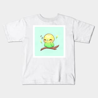 Little Bird Learn Singing Kids T-Shirt